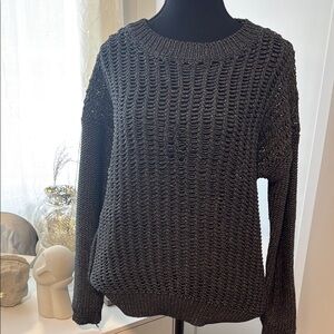 Black Knit Sweater
